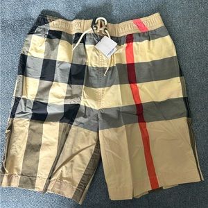 Rare! BURBERRY swimming trunks